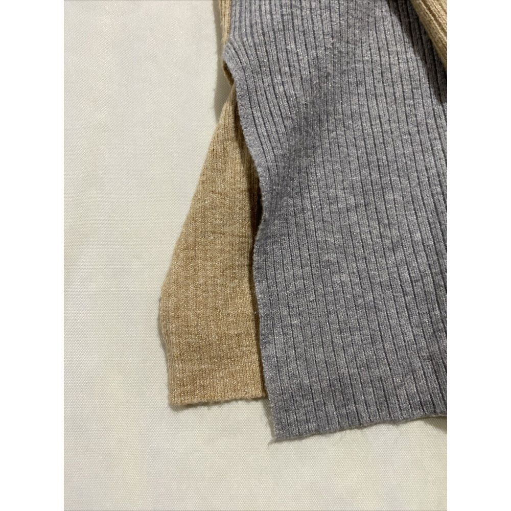 Nine West Cara Santana‎ Women's XL Extra Large Light Brown and Gray Pull Over - Picture 4 of 7